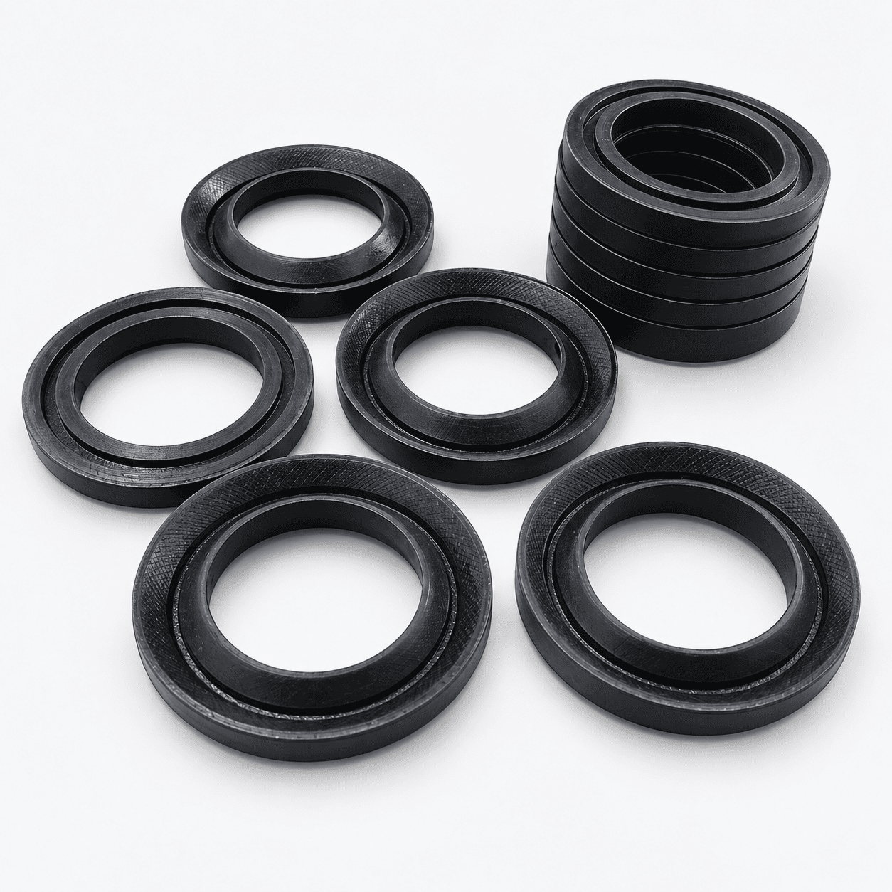 Phốt bộ chữ V bố vải V Packing dùng cho xi lanh thủy lực