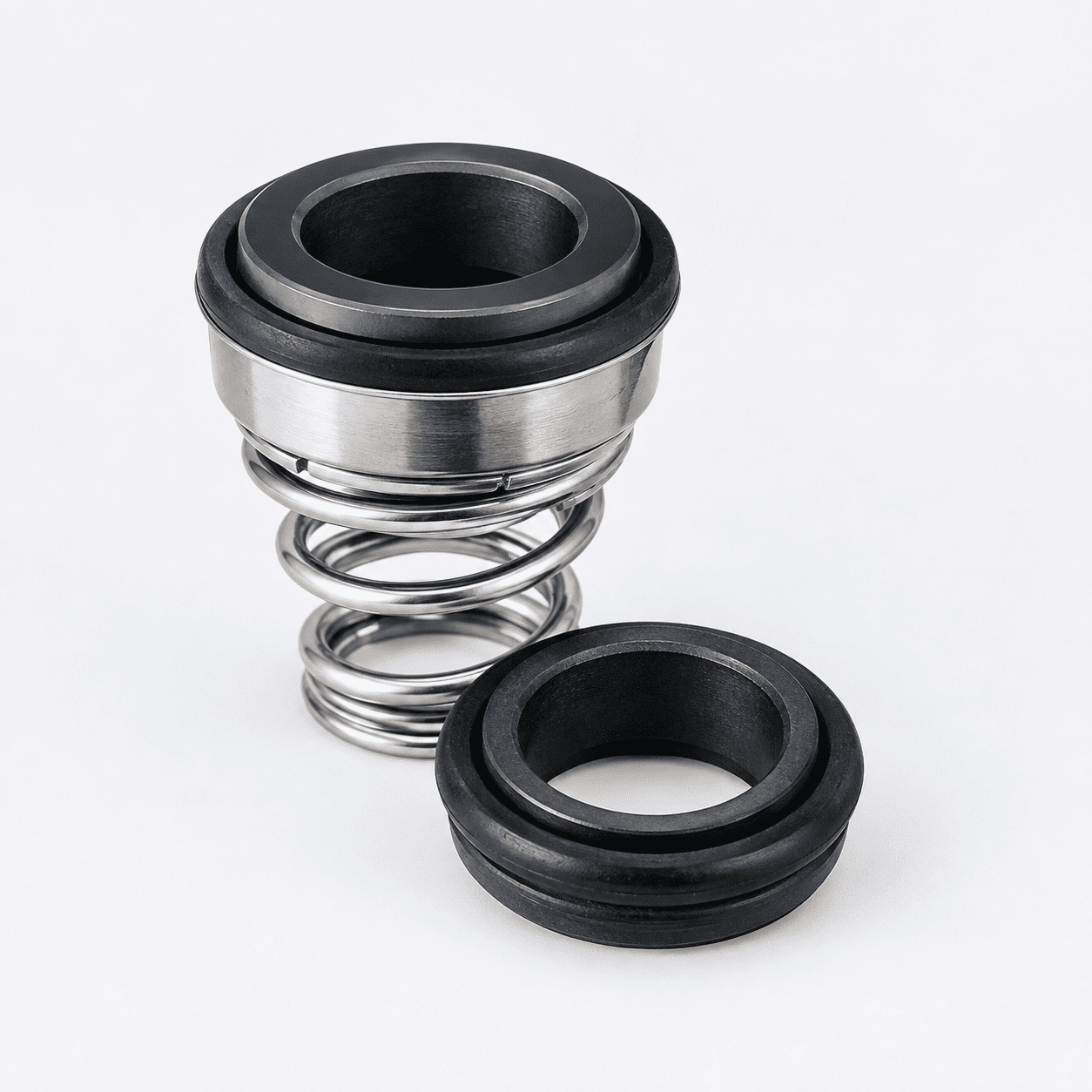 Phớt bơm nhọn 155 inox lò xo đơn