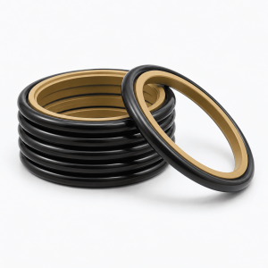 Bộ phốt giảm áp thủy lực HBT STD PTFE kết hợp O-ring