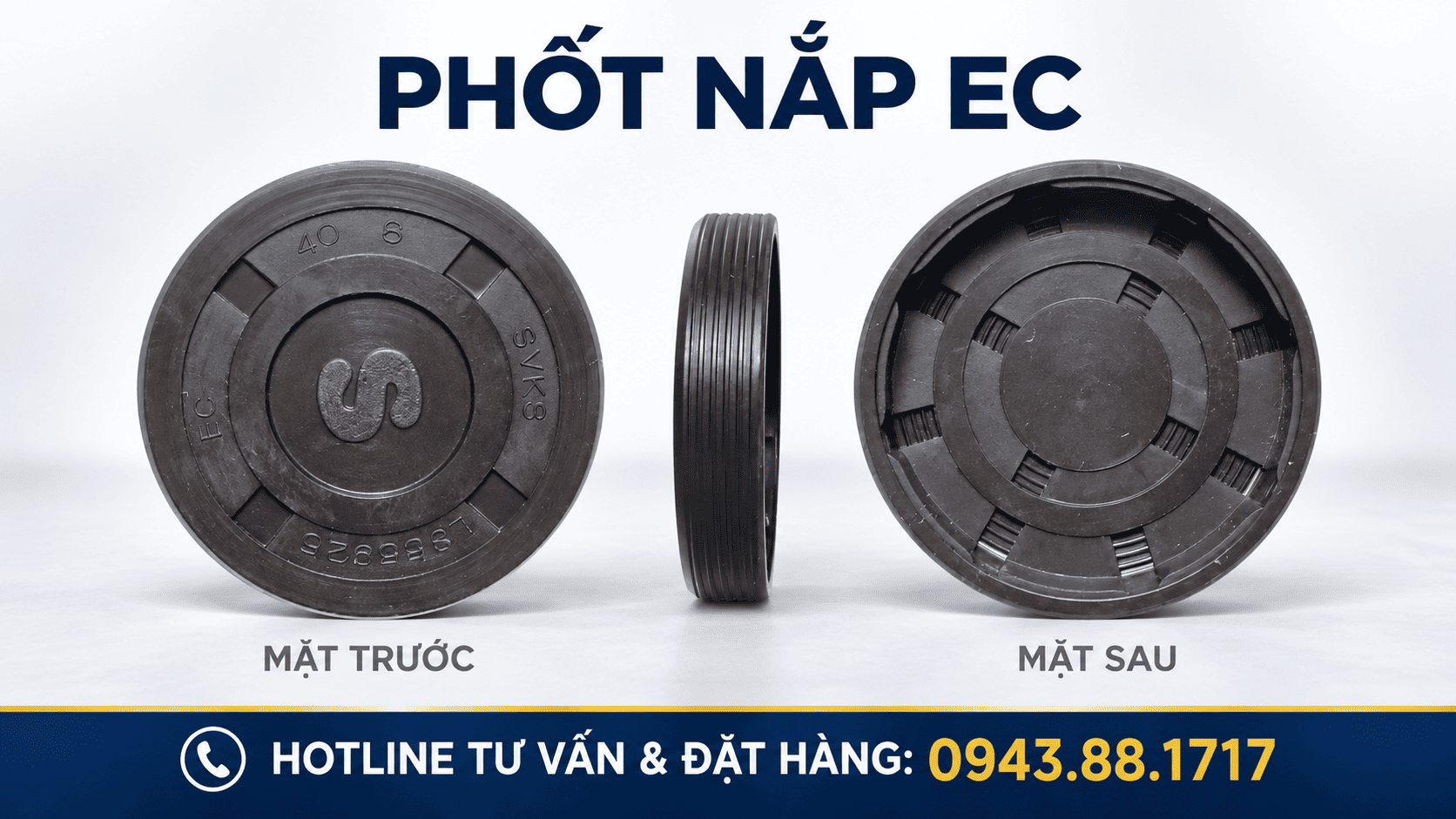 Phốt nắp EC – Phớt bịt đầu trục, nắp chặn dầu