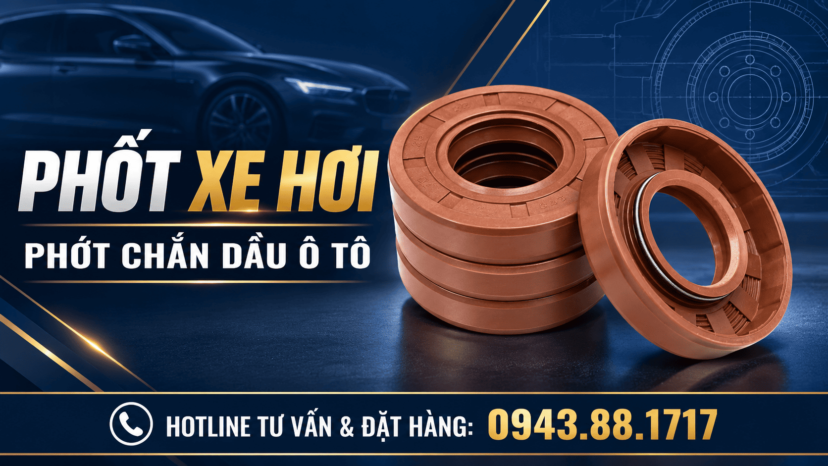 Phốt Xe Hơi – Phớt Chắn Dầu Ô Tô Theo Mã Và Kích Thước