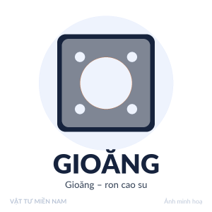 Gioăng – ron cao su – Vật Tư Miền Nam (ảnh minh hoạ)