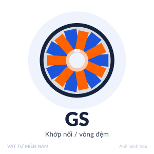 Khớp nối / vòng đệm GS – Vật Tư Miền Nam (ảnh minh hoạ)