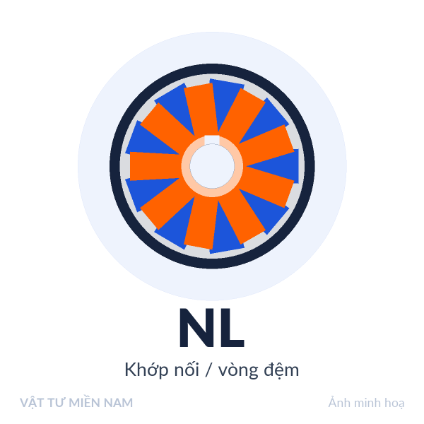 Khớp nối / vòng đệm NL – Vật Tư Miền Nam (ảnh minh hoạ)