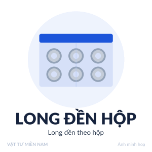 Long đền hộp – Vật Tư Miền Nam (ảnh minh hoạ)