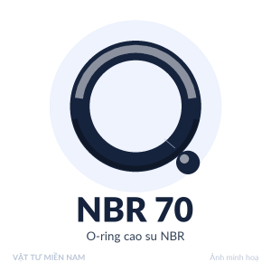 O-ring NBR 70 – Vật Tư Miền Nam (ảnh minh hoạ)