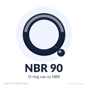 O-ring NBR 90 – Vật Tư Miền Nam (ảnh minh hoạ)