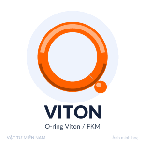 O-ring Viton / FKM – Vật Tư Miền Nam (ảnh minh hoạ)