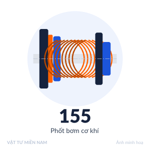 Phốt bơm 155 – Vật Tư Miền Nam (ảnh minh hoạ)