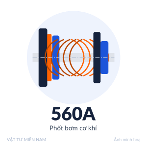 Phốt bơm 560A – Vật Tư Miền Nam (ảnh minh hoạ)